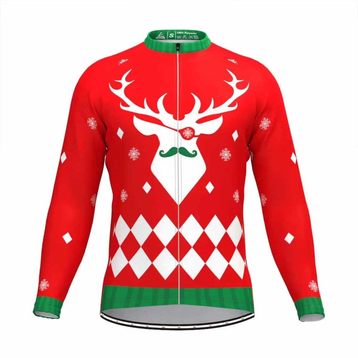 Ugly christmas cycling jersey hotsell