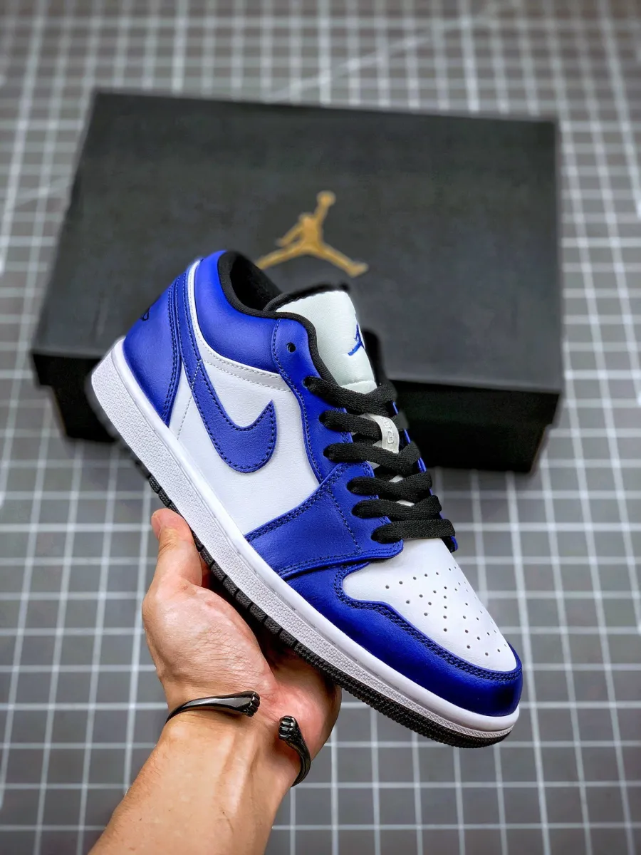 Air Jordan 1 Low 'Game Royal' 553558-124 #jordan 1 low royal