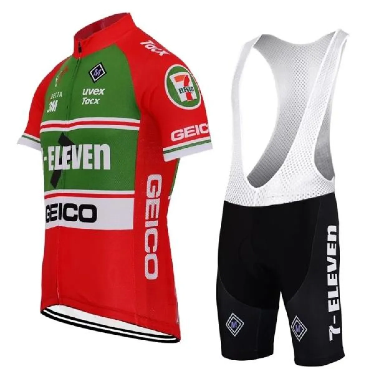 7 ELEVEN Red Retro Cycling Suit Online