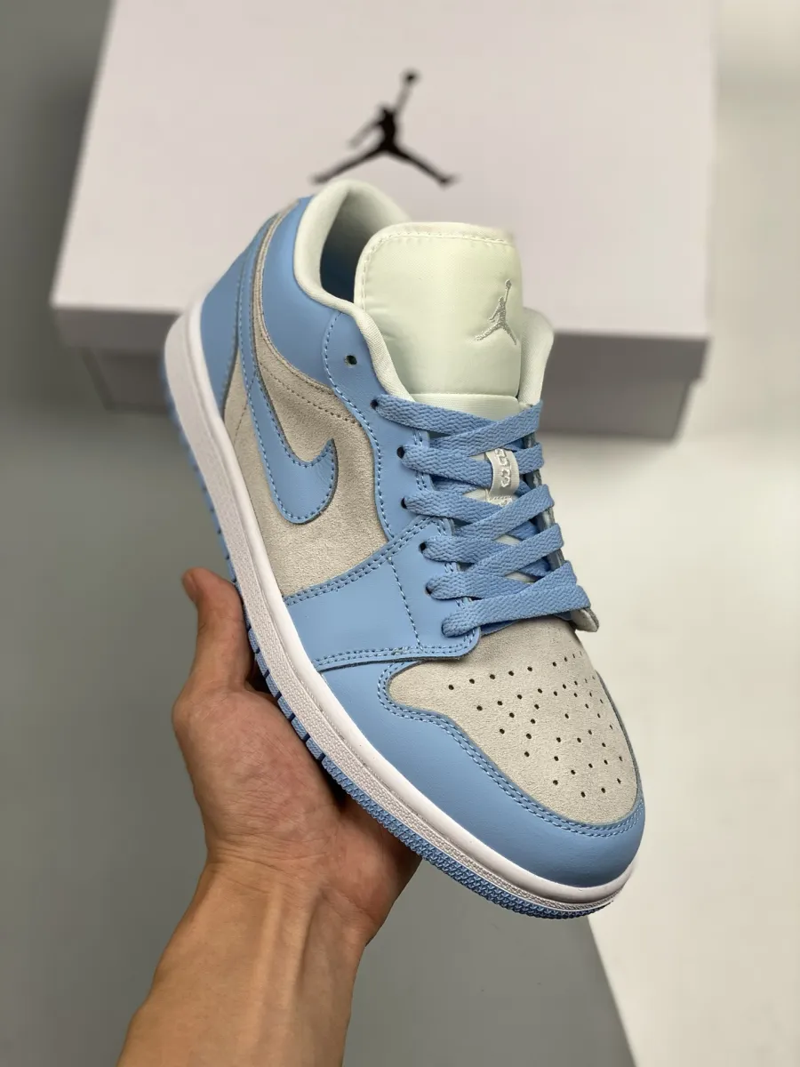 Kids Air Jordan 1 Low University Blue DC0774-050 - aluminum jordan
