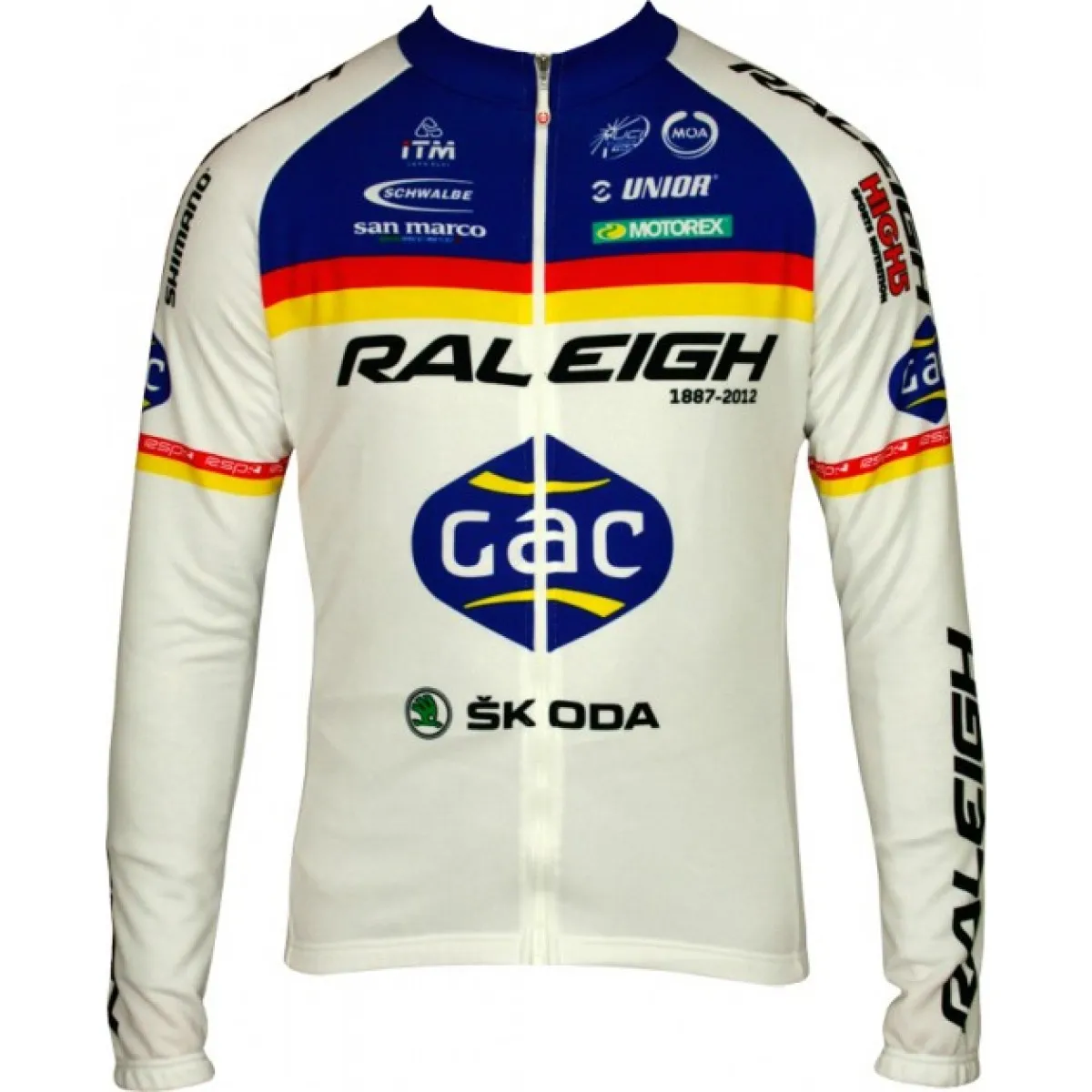 RALEIGH 2012 MOA professional cycling team - Cycling Long Sleeve Jersey
