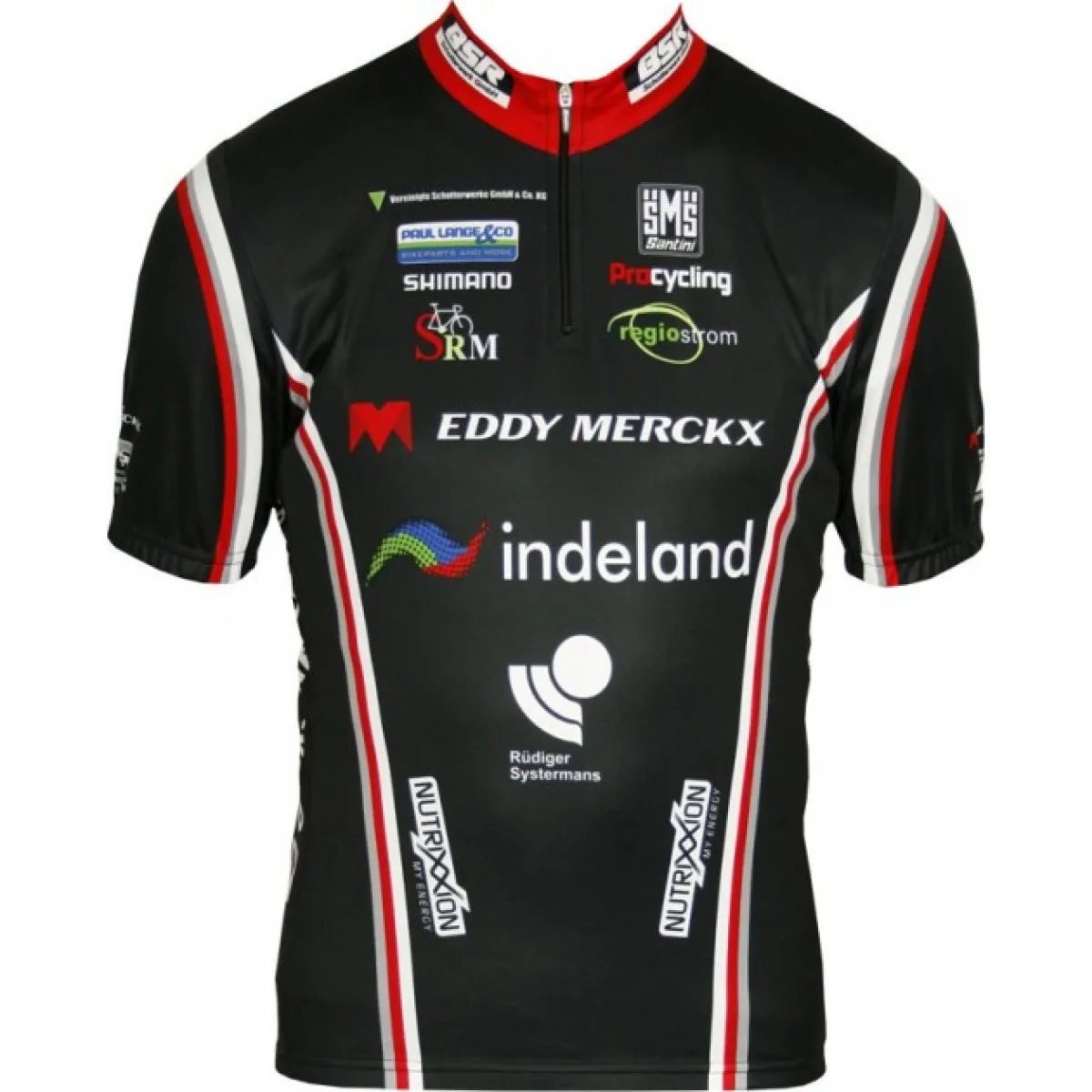 EDDY MERCKX INDELAND 2011 Radsport-Profi-Team - Short Sleeve Jersey