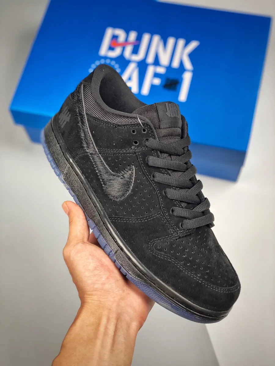 UNDEFEATED x Nike Dunk Low 'Dunk Vs. AF-1' Black - nike dunk low x undefeated