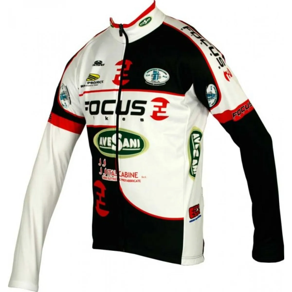 FOCUS ITALIA 2012 Giessegi Radsport-Profi-Team - Winter Fleece jersey jacke