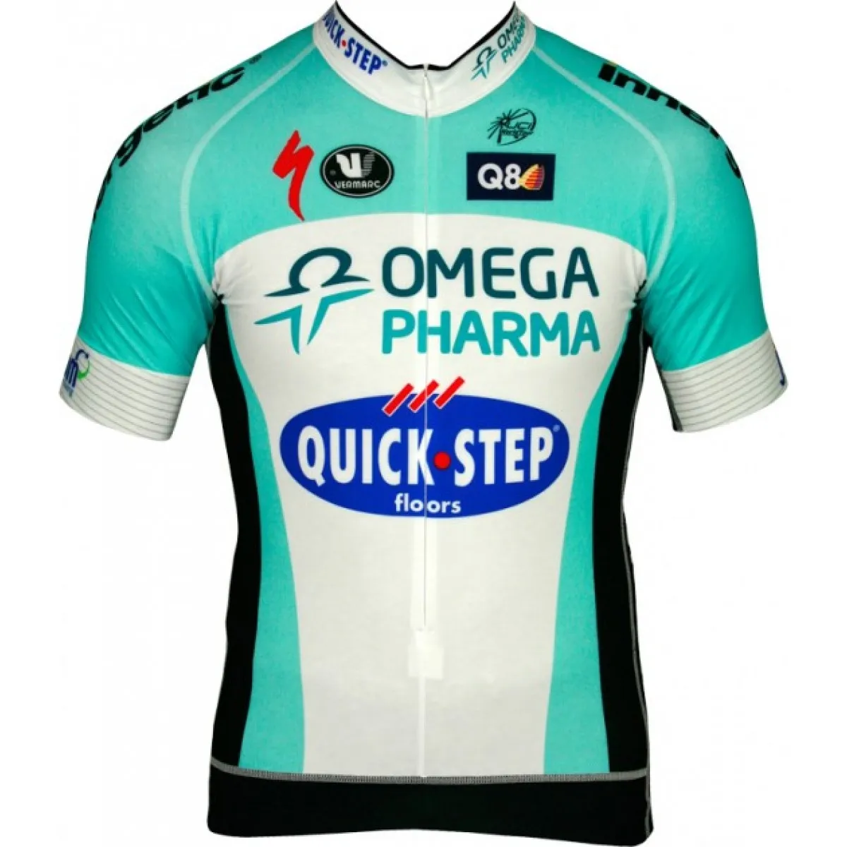 OMEGA PHARMA-QUICKSTEP 2012 Vermarc professional cycling team - Racing Jersey Short Sleeve (FRC)