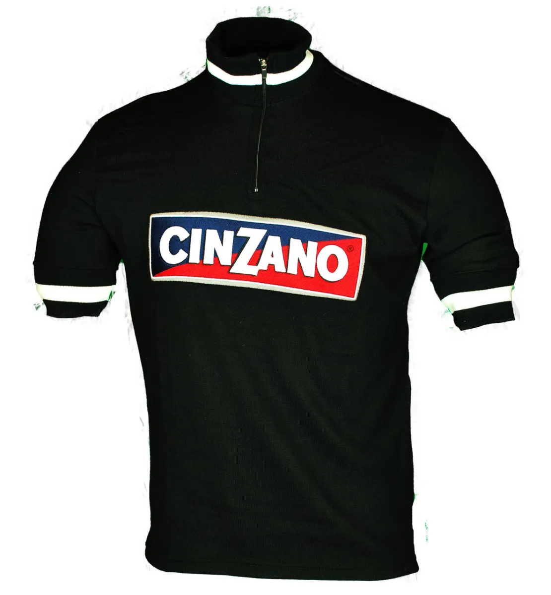 Cinzano Wool Black Retro Jersey, New Releases CIN14J3