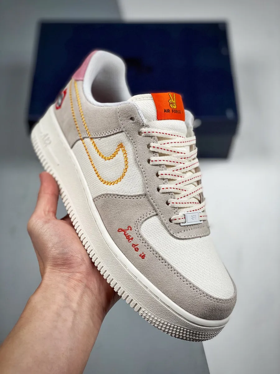 Nike Air Force 1 Low 'Rock And Roll' White/Orange / nike rock and roll