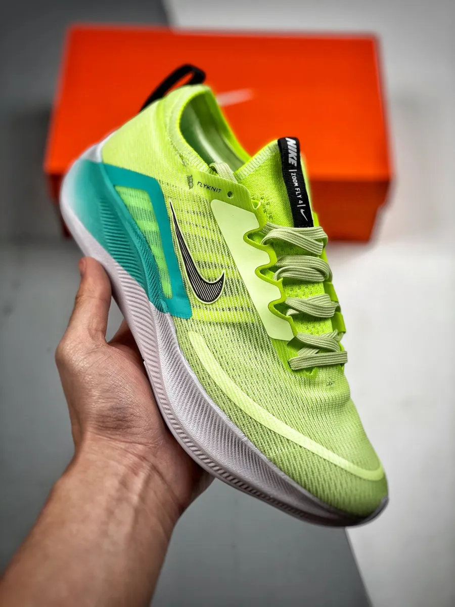 Nike Zoom Zoom Fly 4 Barely Volt/Dynamic Turquoise/Volt/Black CT2401-700 Outlet