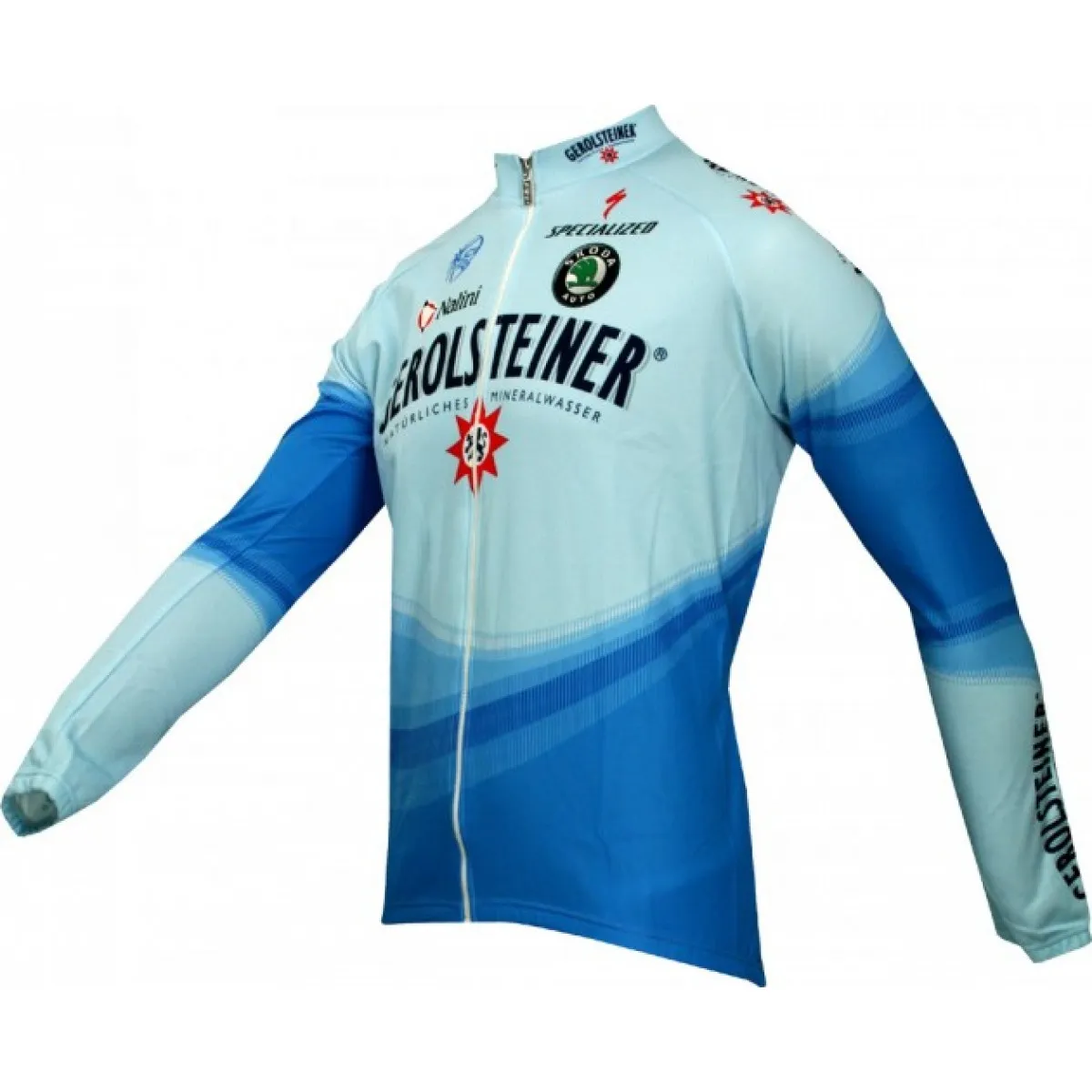 Gerolsteiner 2006 Skoda Radsport-Profi-Team-Winter Fleece Long Sleeve Jersey jacket