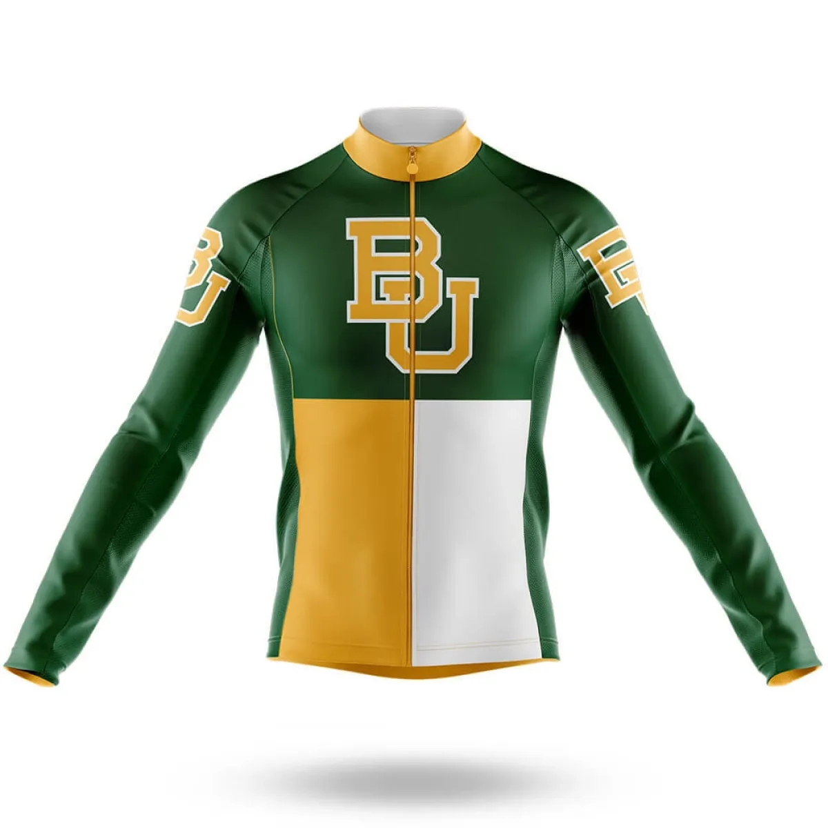 Baylor University TX Long Sleeve Cycling Jersey Only