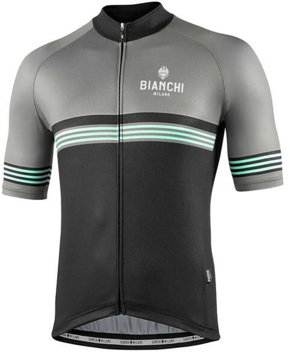 Bianchi Milano Prizzi Olive Black Jersey,