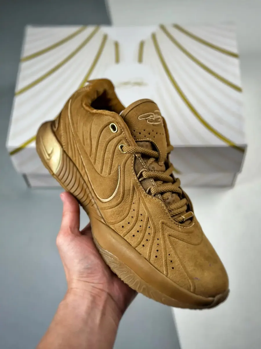 Nike LeBron 21 Brown Gold PE Online
