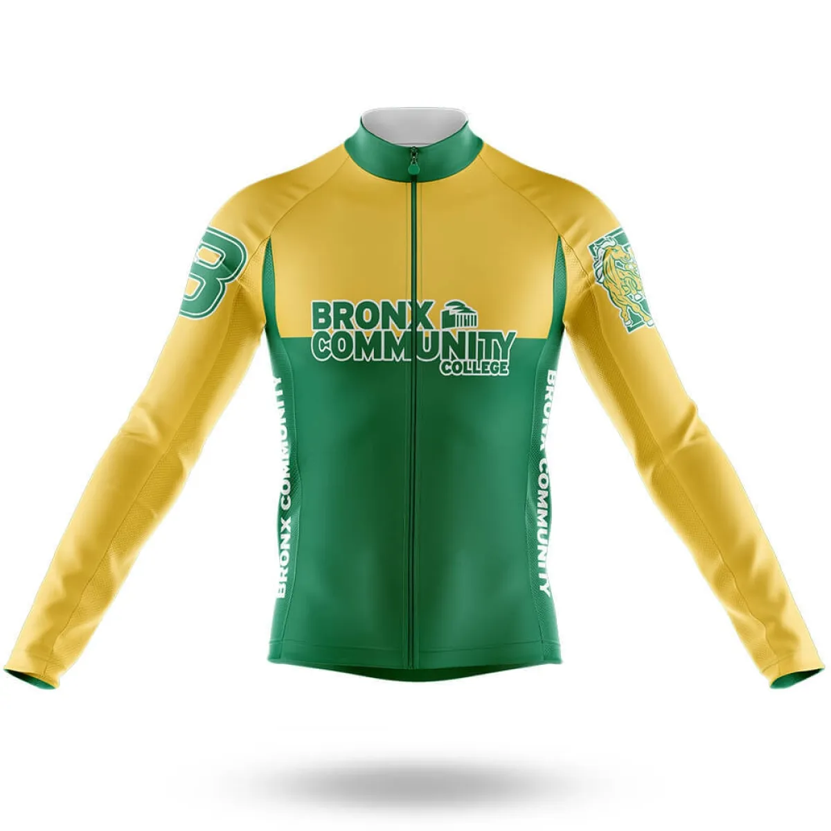 Bronx Community College V2 Long Sleeve Cycling Jersey Only