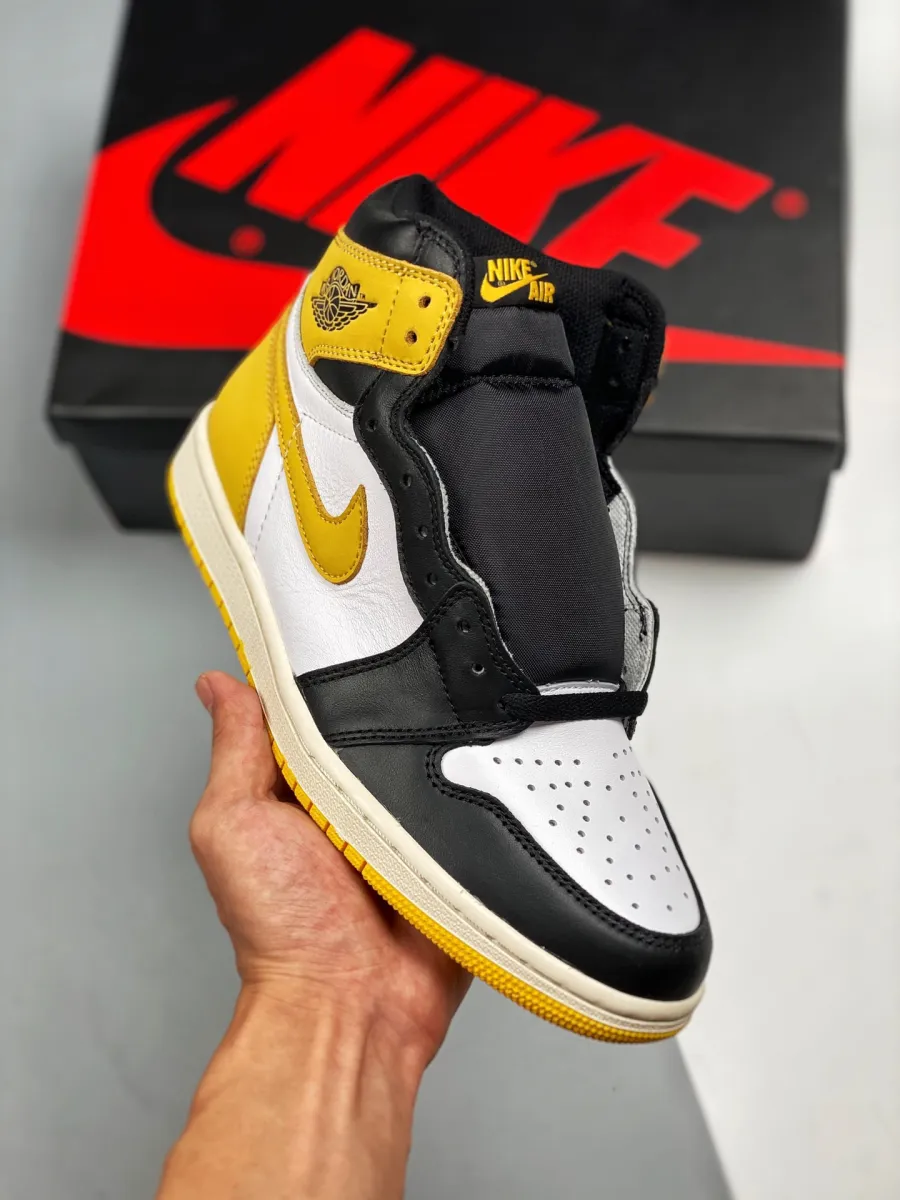 Air Jordan 1 Five MVP Awards(Yellow Ochre) #women black and yellow jordans