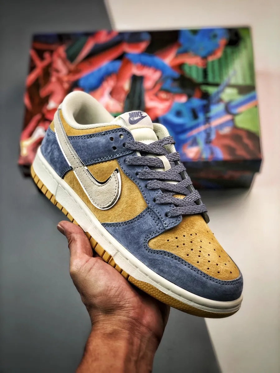 Custom Nike Dunk Low Blue Brown / blue and brown dunks