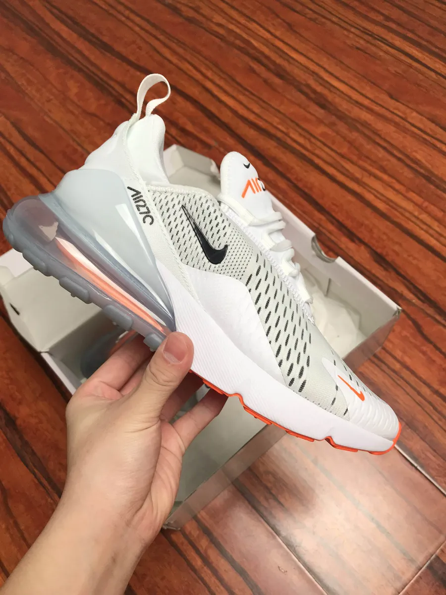 Nike Air Max 270 Just Do It Pack White AH8050-106 - white black total orange