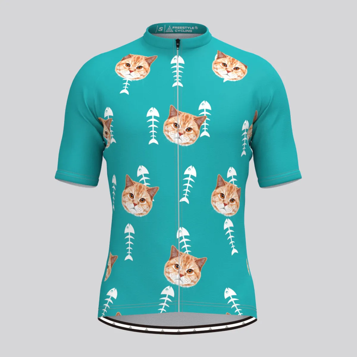 Custom Cat Face V2 Men's Jersey Online