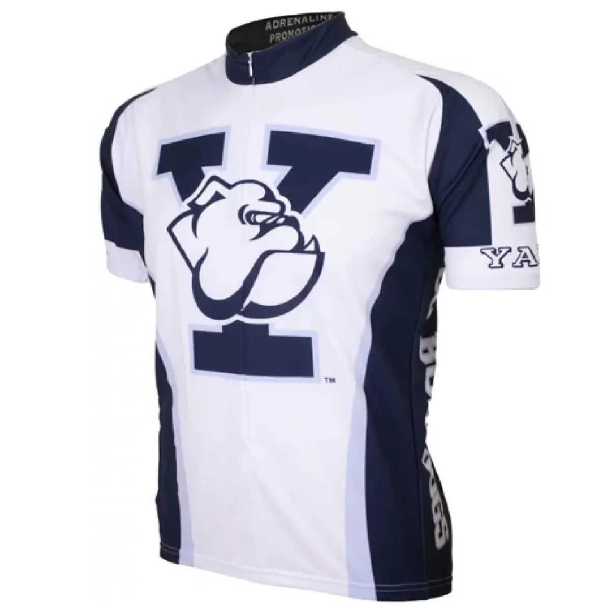 Adrenaline Promo Yale University College 3/4 zip Men's Cycling Jersey YALE-MED