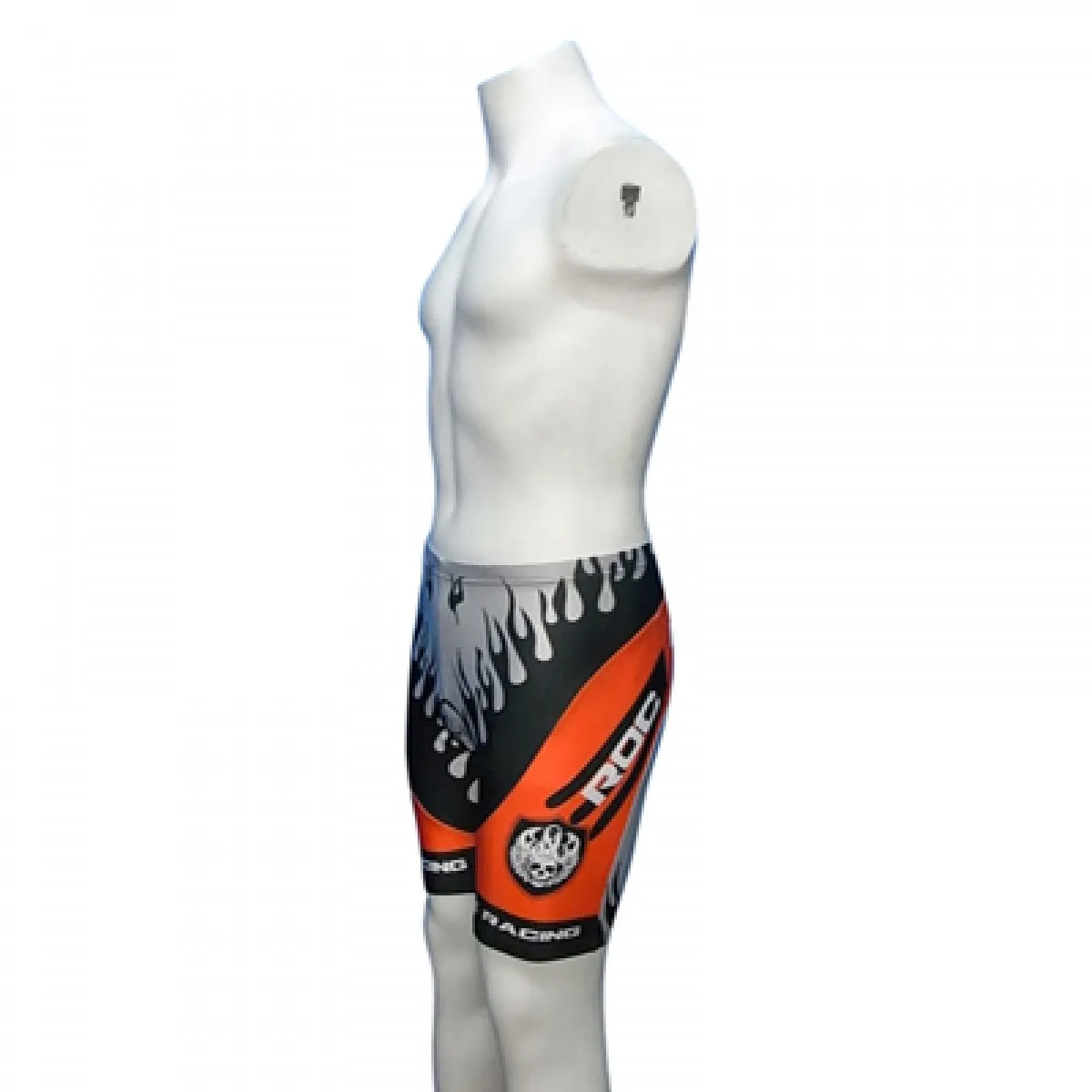 Team Rock Racing Cycling Bib Shorts BLACK/ORANGE To Buy
