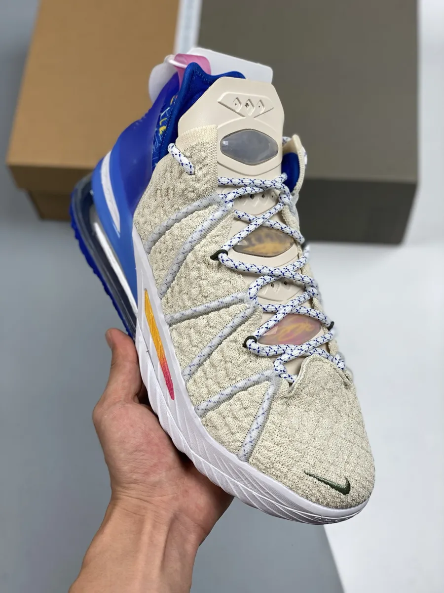 Nike LeBron 18 'Los Angeles By Day' DB8148-200 #lebron 18 xmas in la