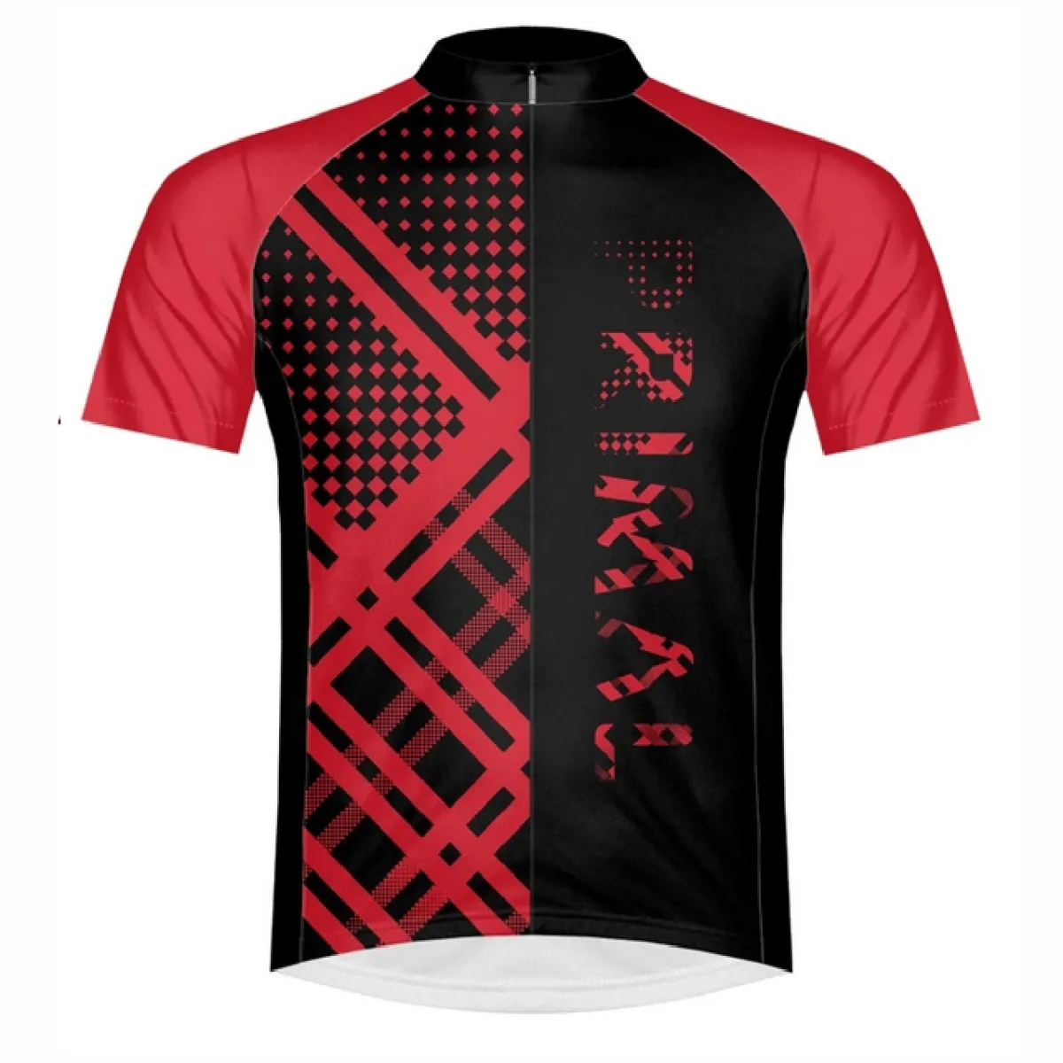 Primal Wear Backstitch Men's Sport Cut Full Zip Short Sleeve Cycling Jersey RDUGJ20M-M