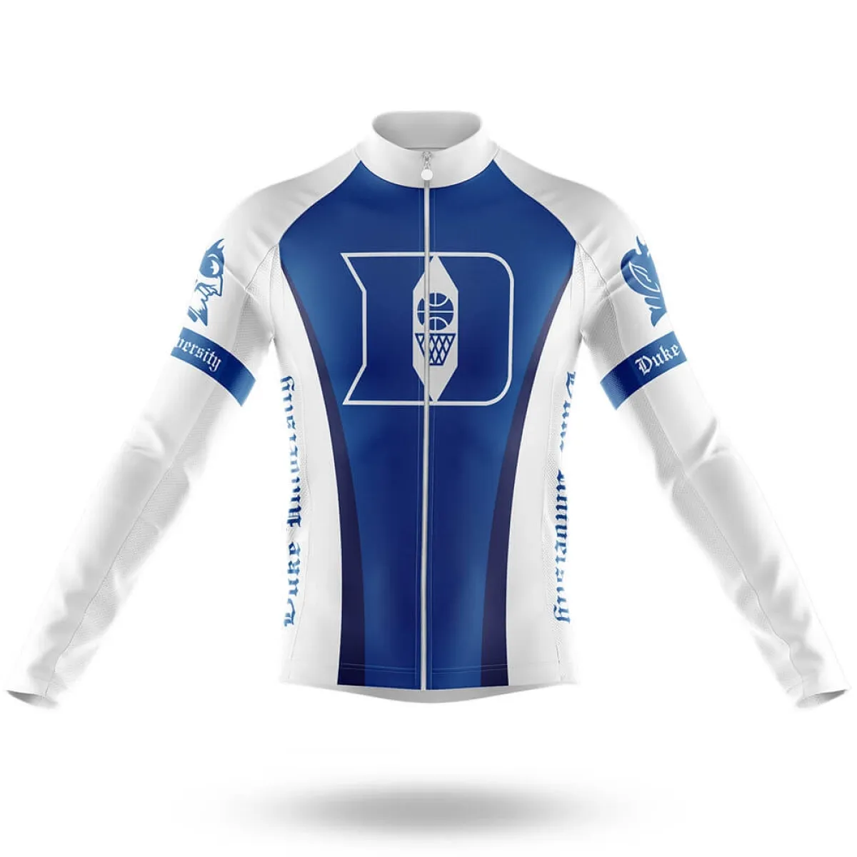 Duke University Long Sleeve Cycling Jersey Only | duke gear