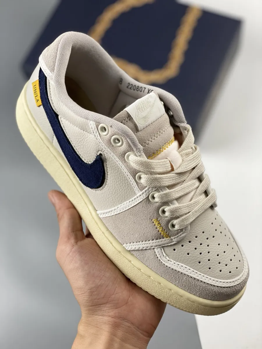 Union x AJKO 1 Low Sail/Muslin-Neutral Grey DZ4864-100 / jordan 1 muslin