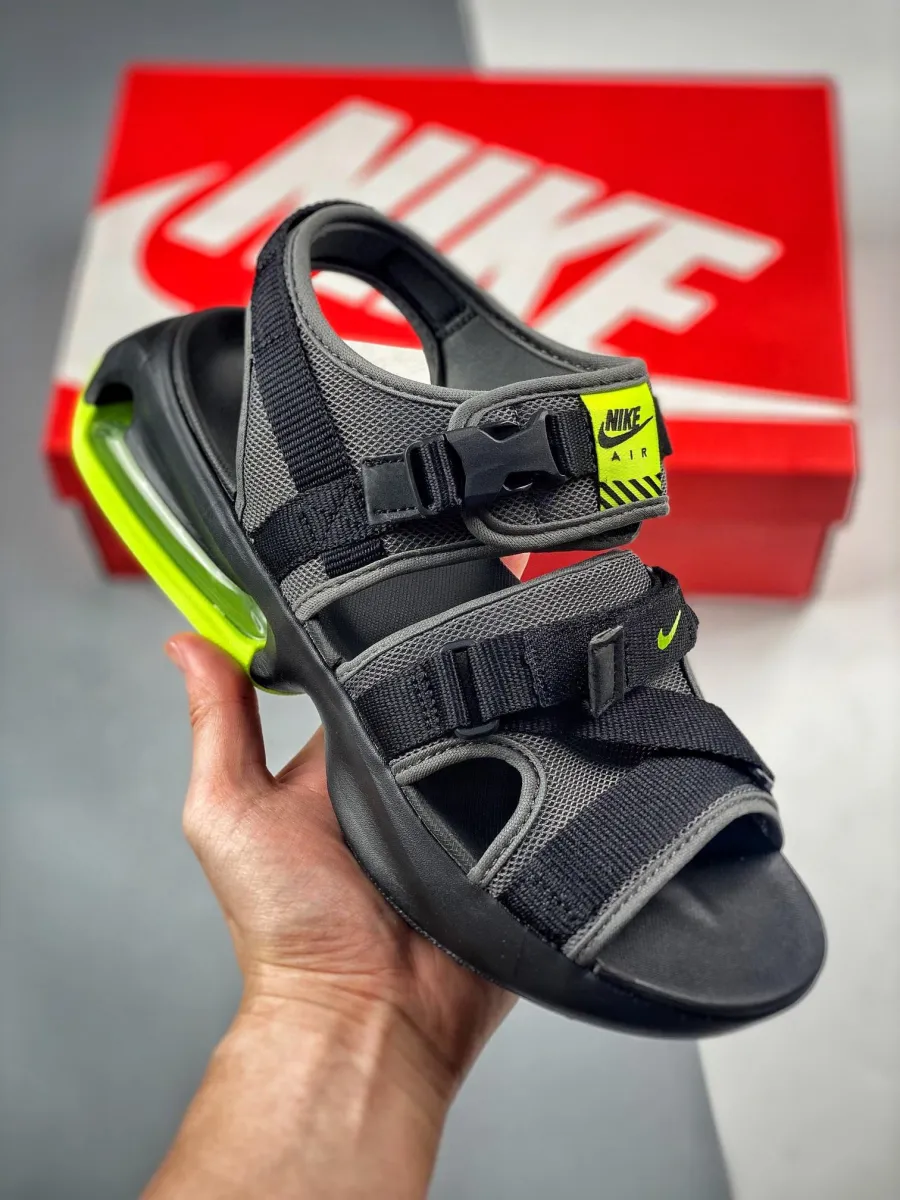 Nike Air Max Sol Sandals Black/Dark Grey/White/Volt DD9972-004