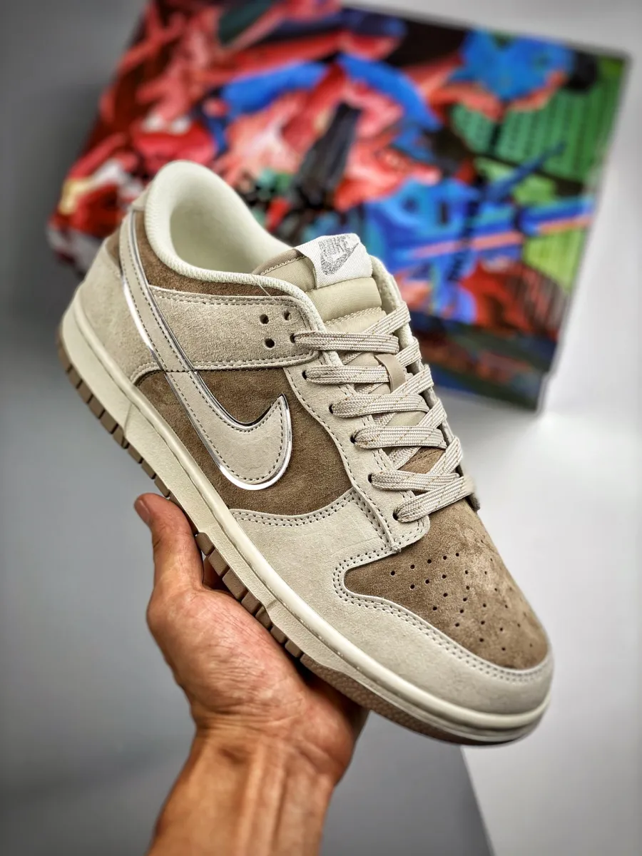 Nike Dunk Low Mocha Brown Suede