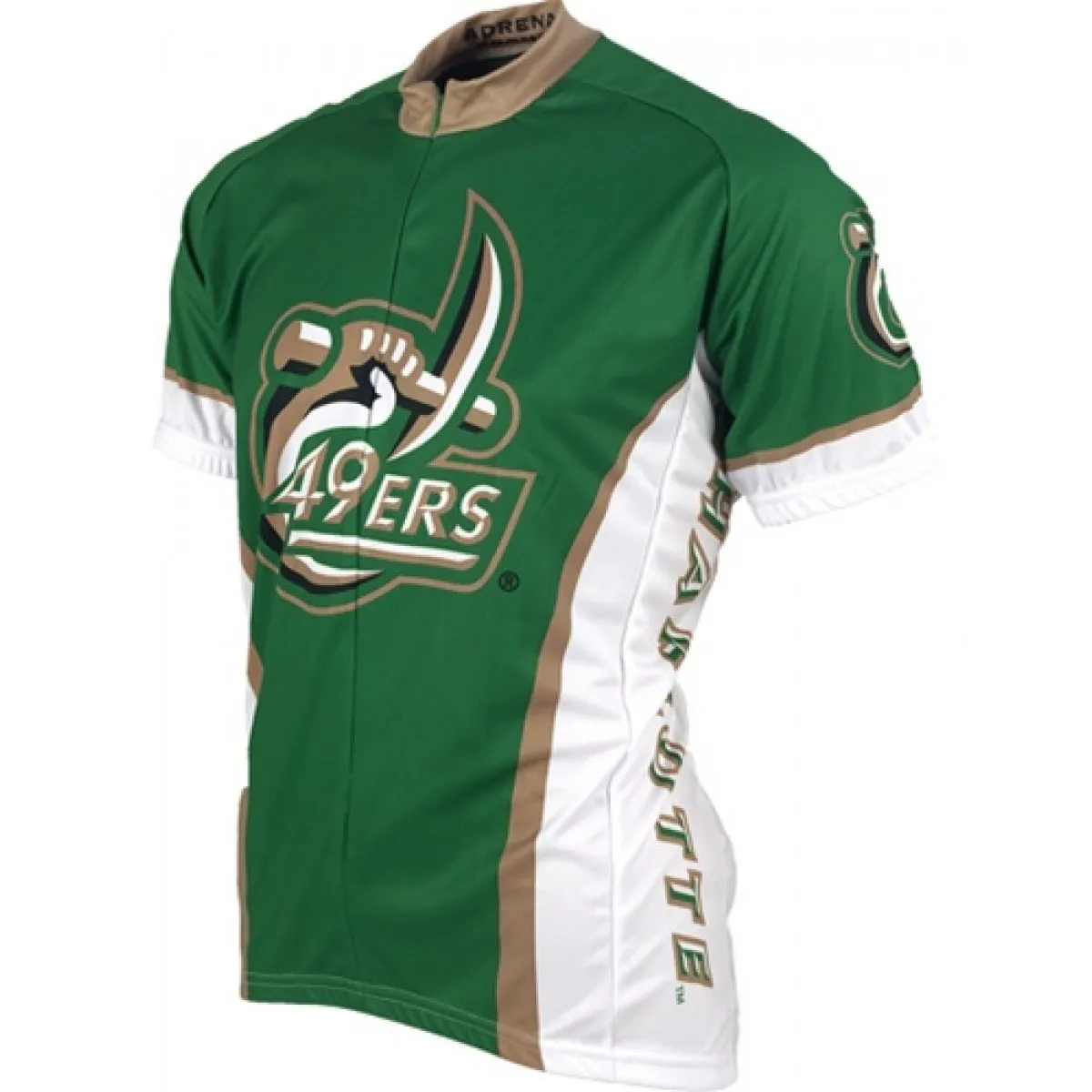 University of North Carolina UNC Charlotte 49ERS Cycling Short Sleeve Jersey