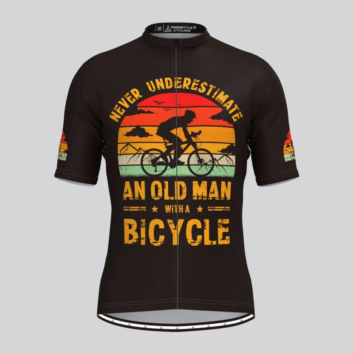 Men's Old Man Cycling Jersey - Sunset New Releases