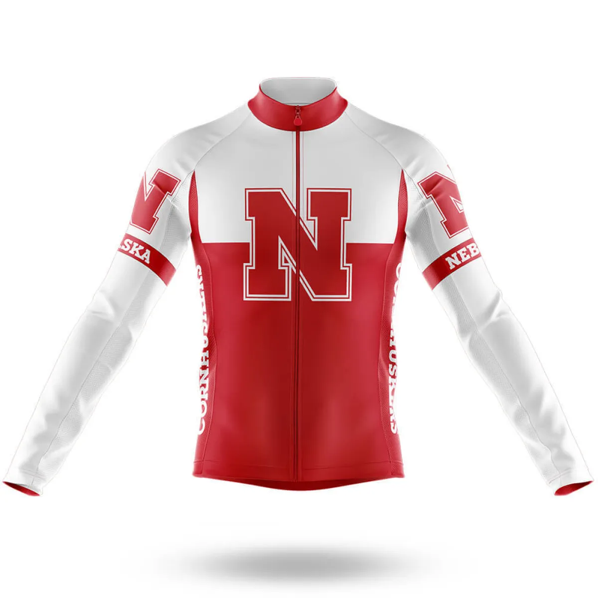 University of Nebraska–Lincoln V2 Long Sleeve Cycling Jersey Only
