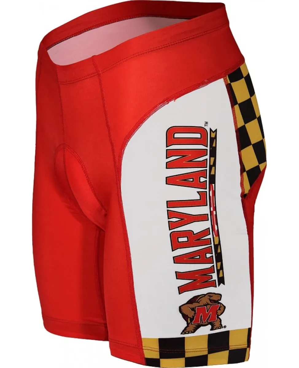 Maryland Cycling Shorts College | SHORTS KEEP RIDING UP