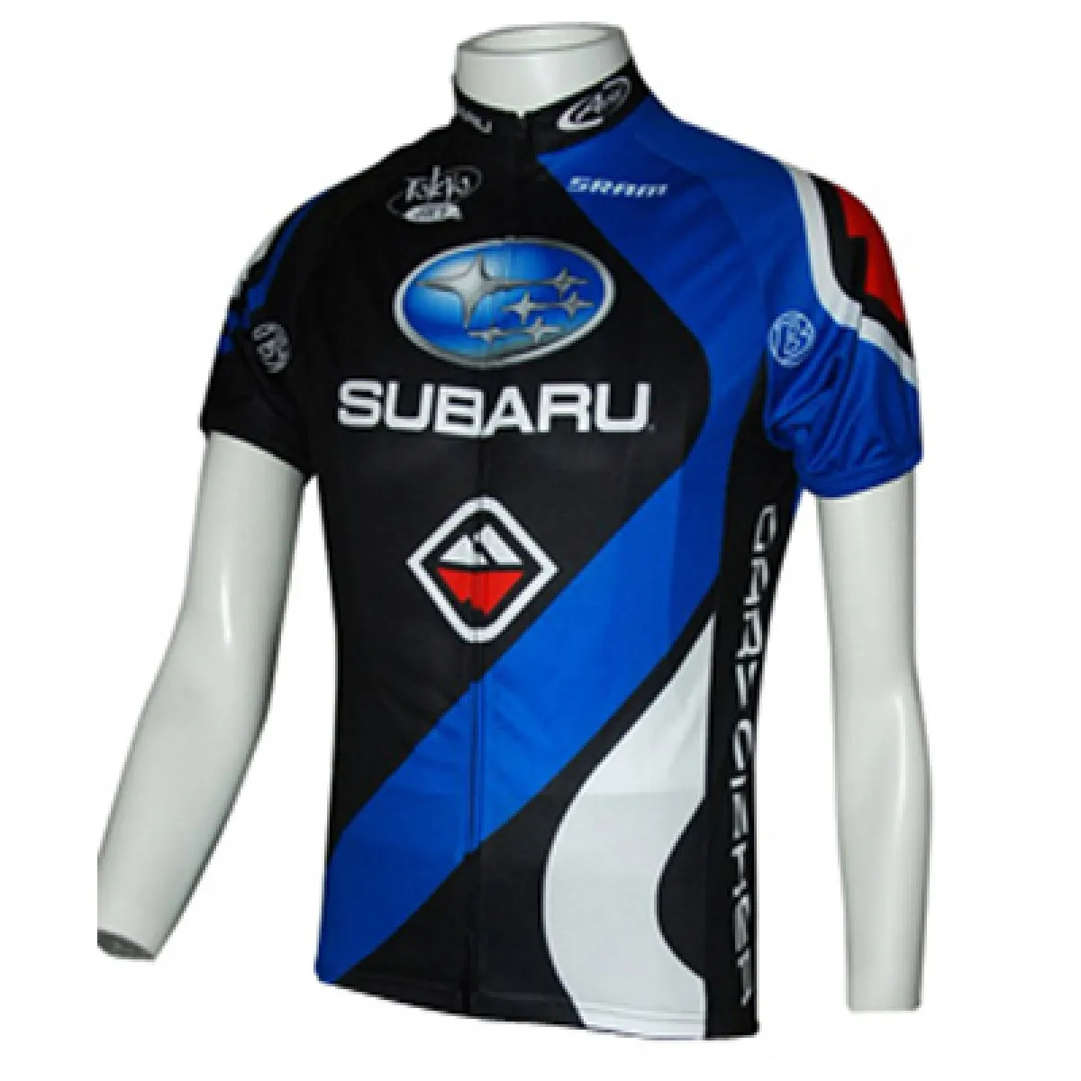 2010 Subaru Blue Short Sleeve Cycling Jersey Online