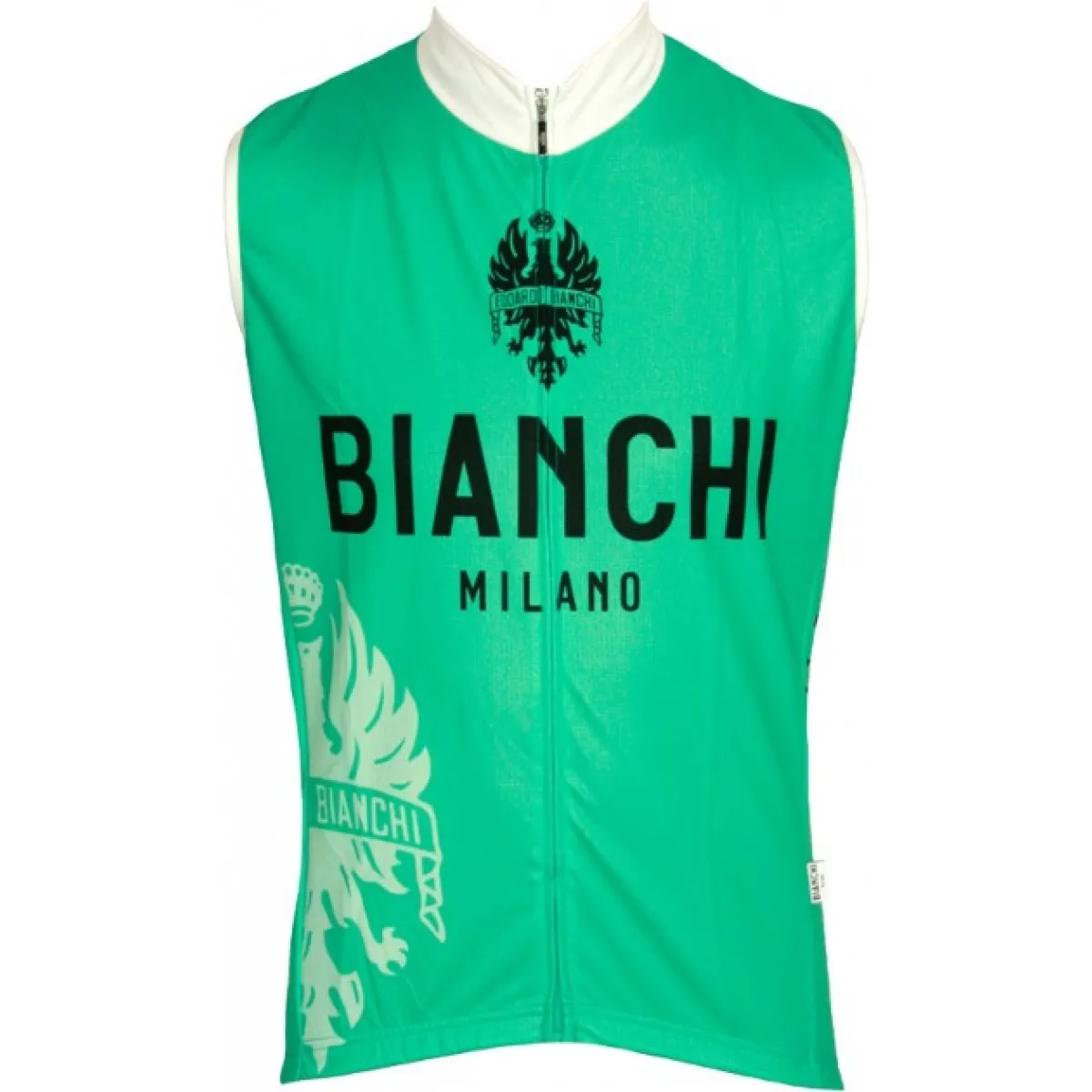 Bianchi Milano Sleeveless Jersey E12MORENO1 Celeste Restock
