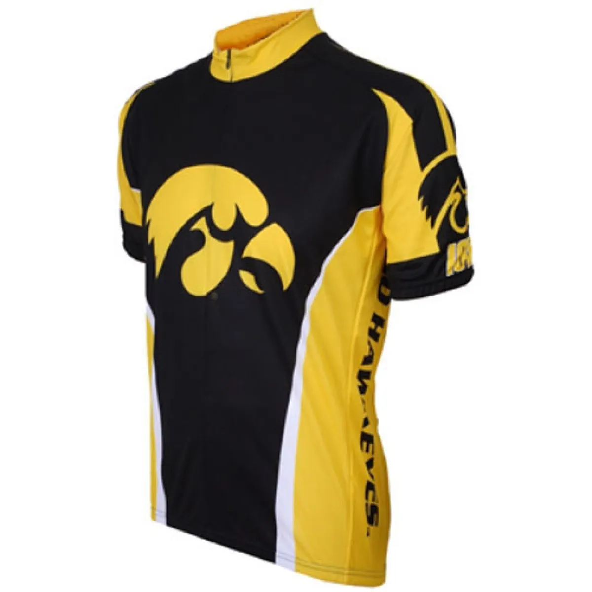 NCAA UI, U of I, UIowa Iowa Hawkeyes Short Sleeve Cycling Jerseys