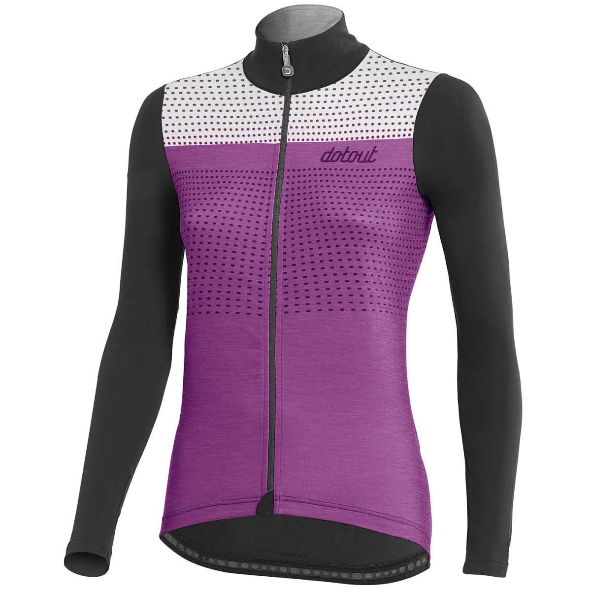 Dotout Fanatica Wool woman long sleeves jersey - Fuchsia