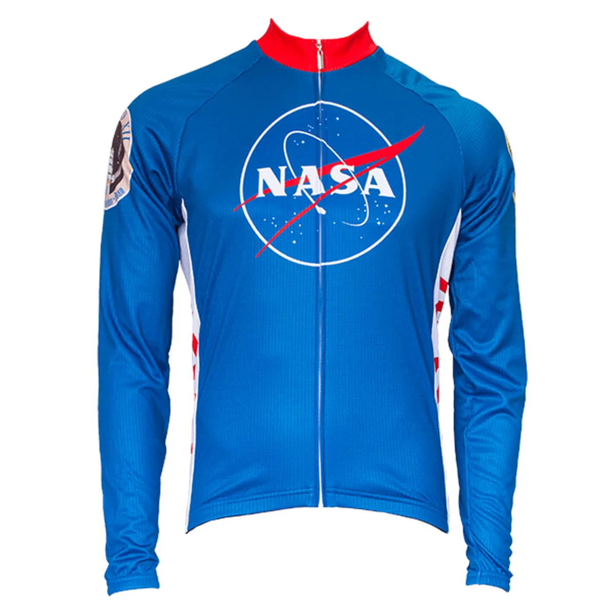 Men's NASA Long Sleeve Men's Cycling Jersey Brand New
