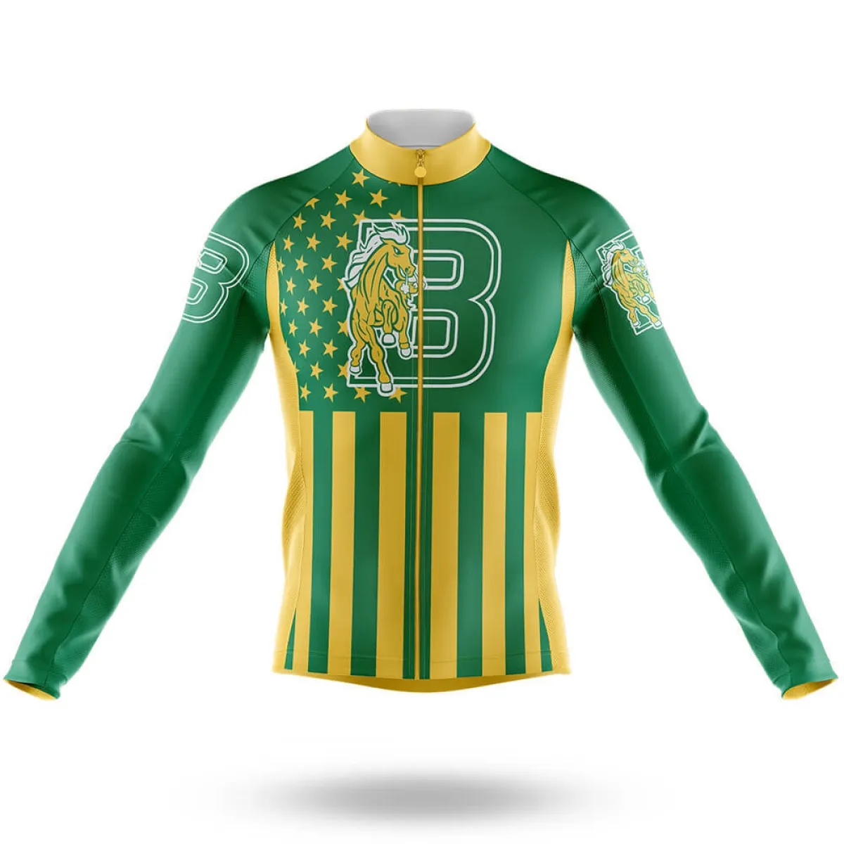 Bronx Community College USA Long Sleeve Cycling Jersey Only