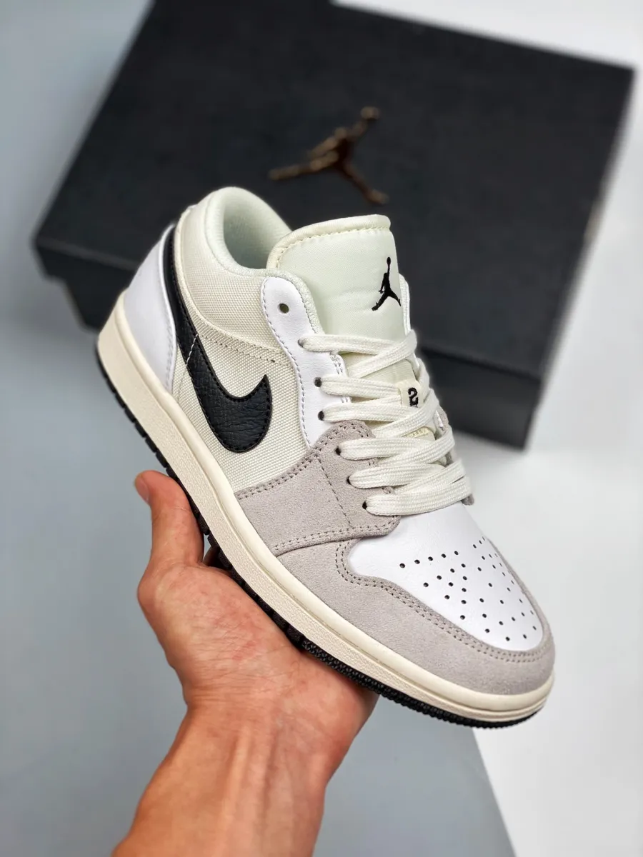 Air Jordan 1 Low 'Astrograbber' White/Sail/Black jordan 1 low astrograbber