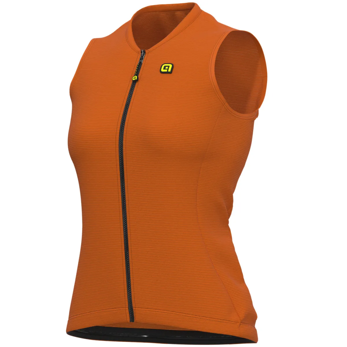 Ale Solid Color Block women sleeveless jersey - Orange L22220529