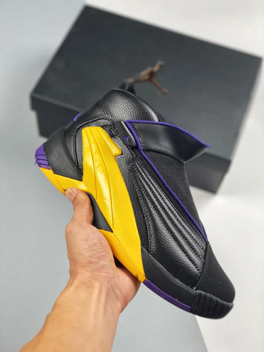 Jordan Jumpman Swift 'Lakers' Black/Amarillo-Court Purple AT2555-007 New Releases