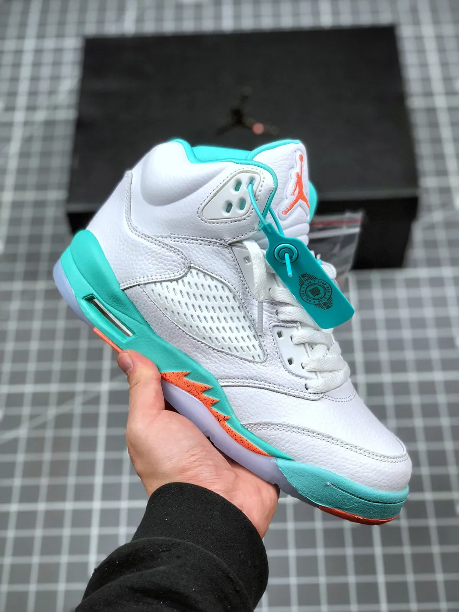 Air Jordan 5 Crimson Pule/Light Aqua-Black - light aqua jordan 5