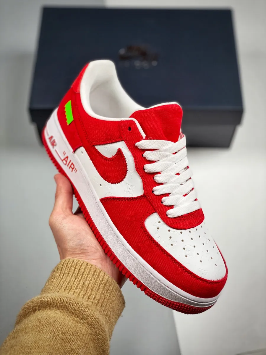 Nike Air Force 1 Low Red White Outlet