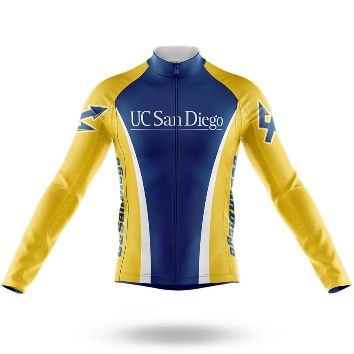 University of California San Diego Long Sleeve Cycling Jersey Only