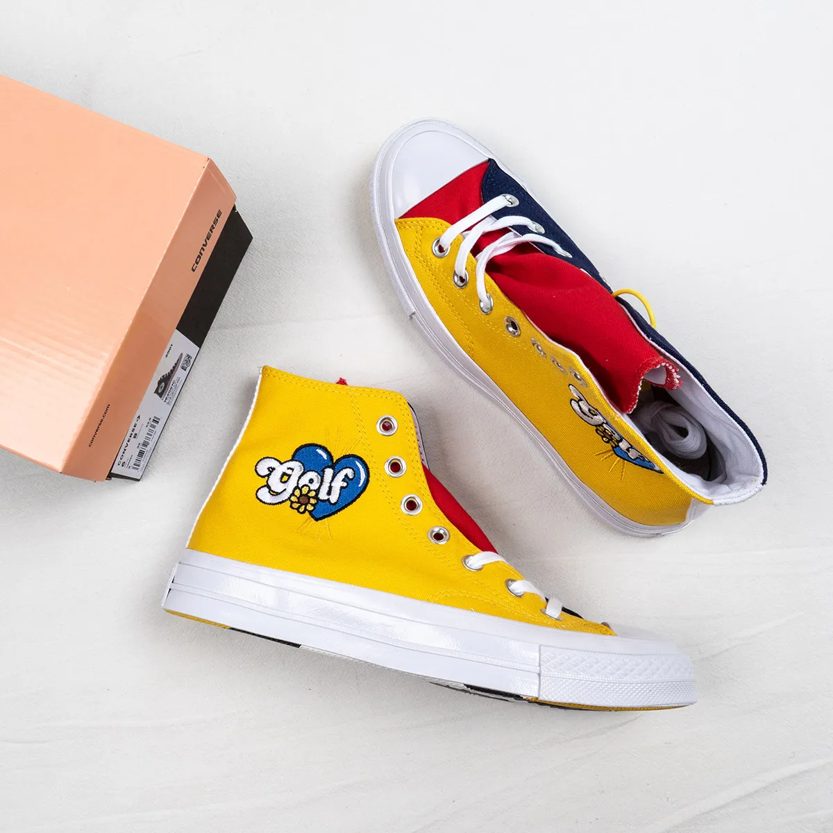 Golf Wang x Converse Chuck 70 'Asymmetrical' / asymmetrical converse