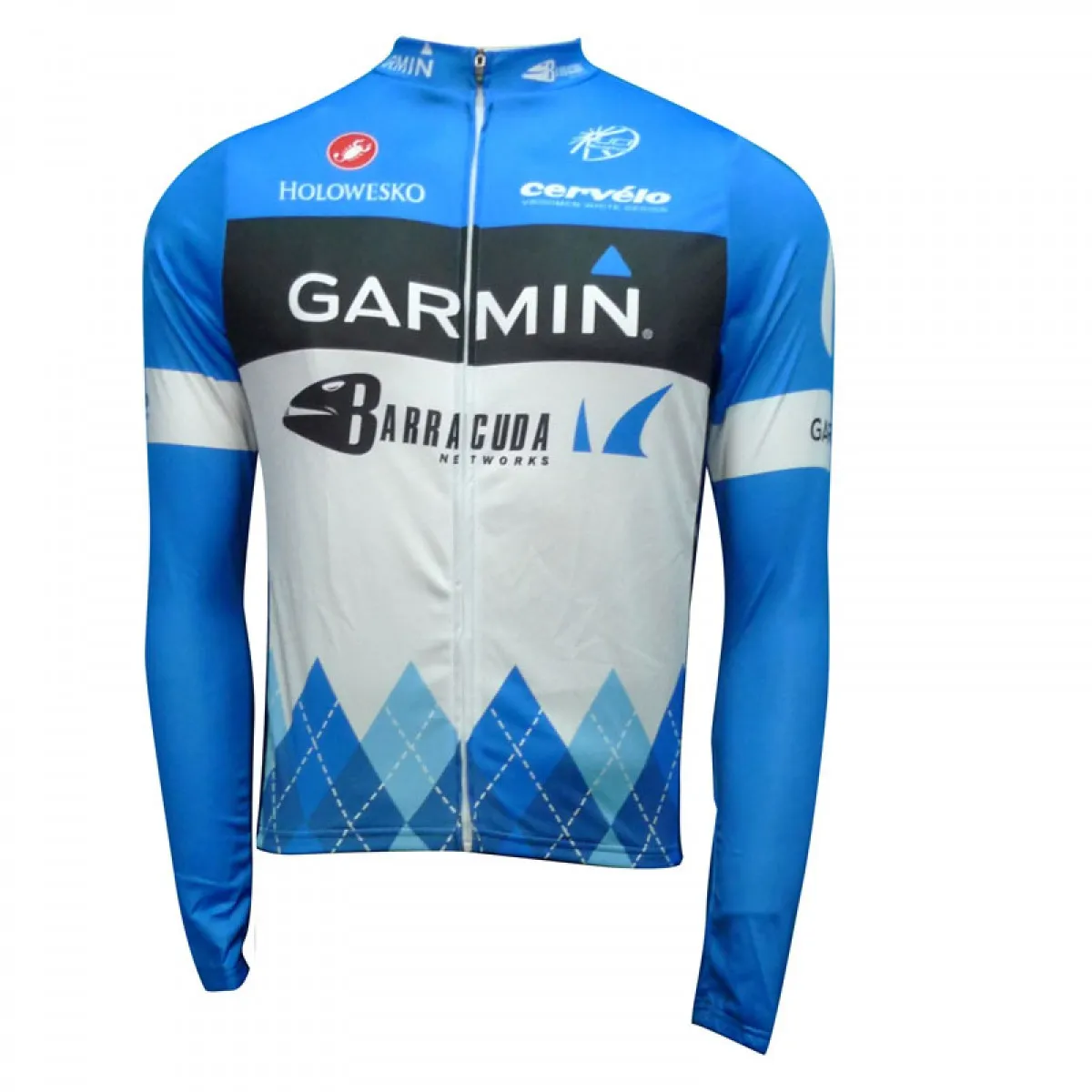 GARMIN-BARRACUDA Long Sleeve Jersey 2012 Brand New