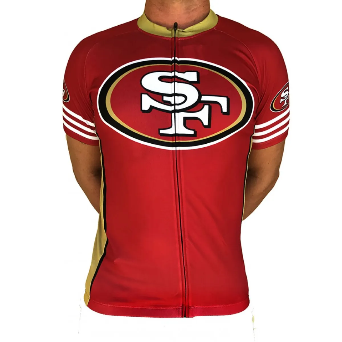 NFL San Francisco 49ers Niners Short Sleeve Cycling Jersey Only