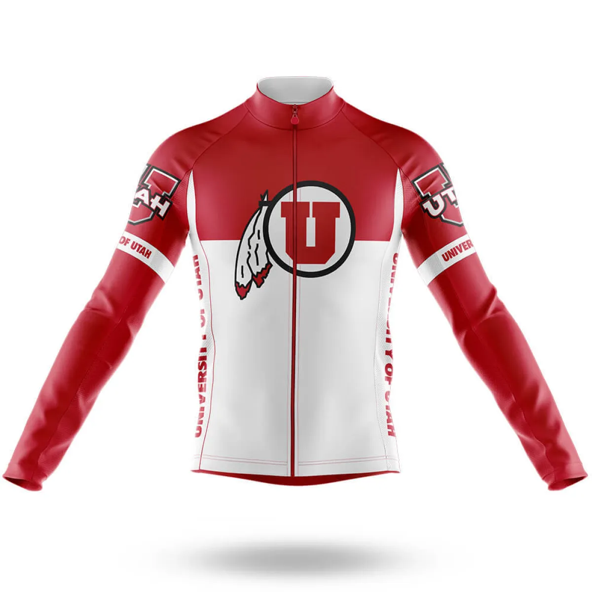 University of Utah V2 Long Sleeve Cycling Jersey Only