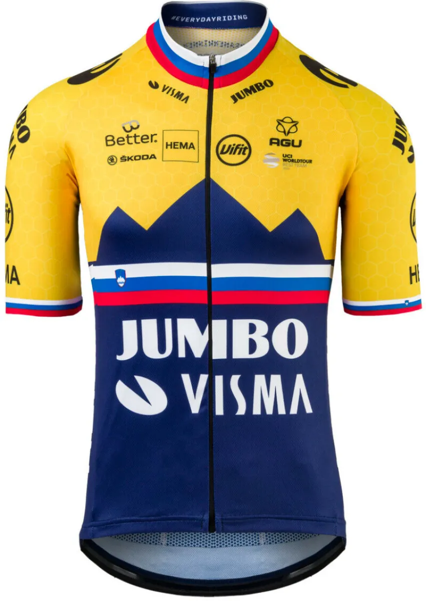 2021 Jumbo Visma Slovenia Champ Jersey, For Sale JUM21J2S